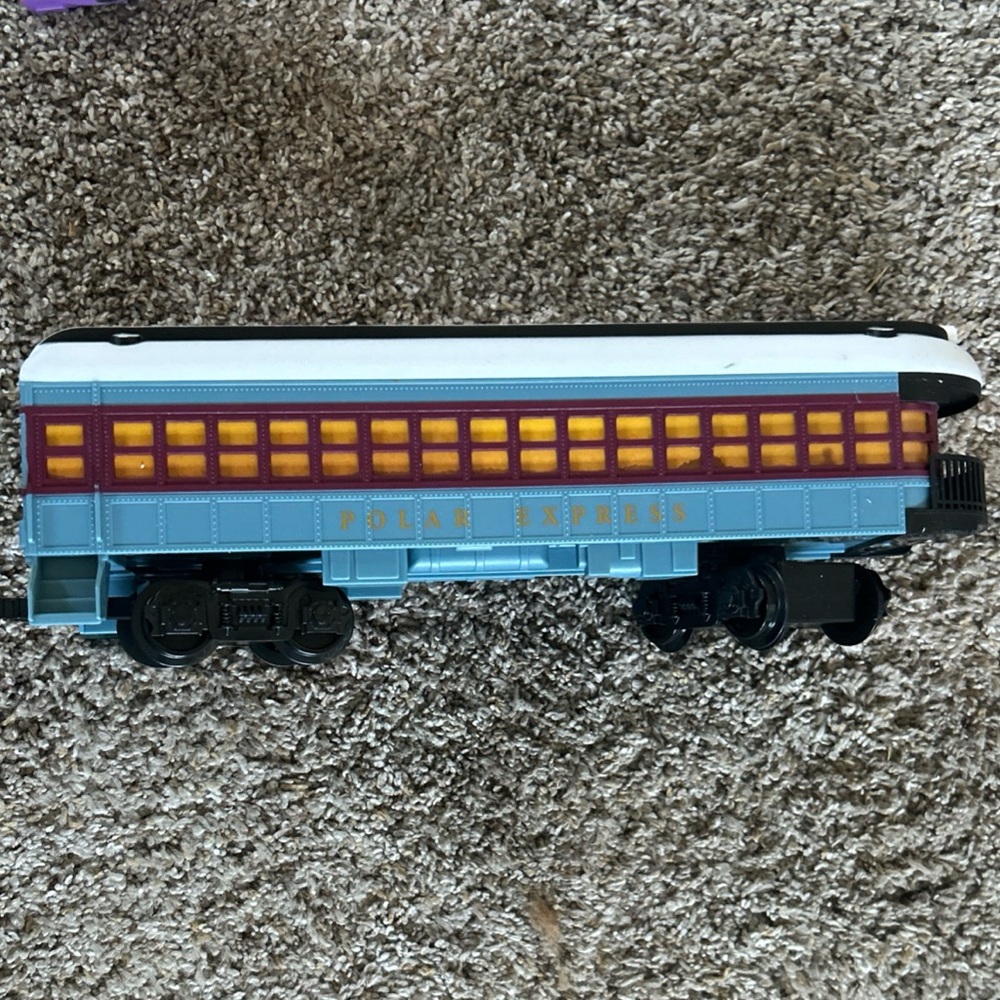 Lionel The Polar Express Observation Train Car Blue